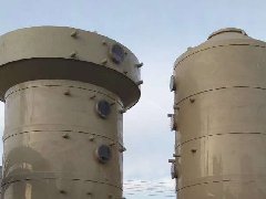 河北某公司訂購(gòu)吸收塔